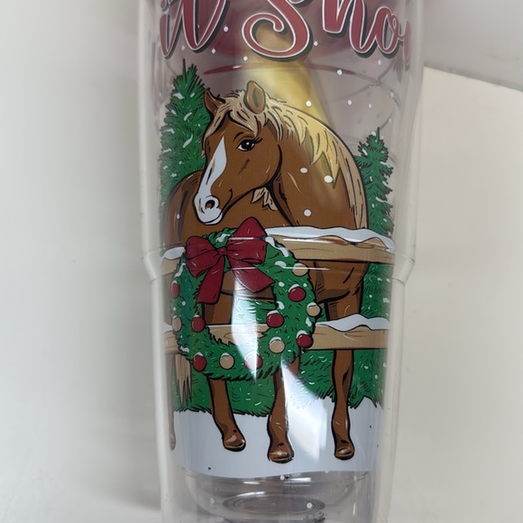 Simply Southern 24 oz “Let it Snow” Double Walled Insulated Tumbler Travel Cup - Picture 4 of 8